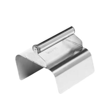 Imagem de WeiLaiKeQi Desempenadeira de bordar de meio-fio de aço inoxidável multifuncional portátil para modelagem de cimento para pavimentação de parques, jardins e, Borda Chanfrada