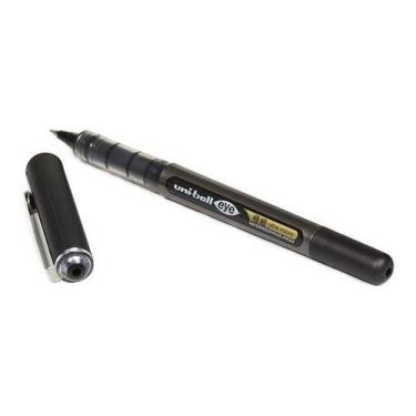 Imagem de KIT 6 Canetas Rollerball UB-150 Eye UltraMicro PRETA 0.38 Uni - Uni-Ba