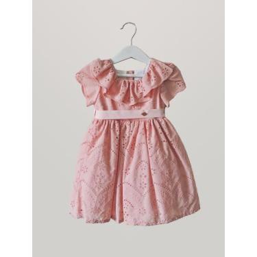 Imagem de Vestido Bebê Laise Verano - Perfeito para Batizado e Casamento - Laure