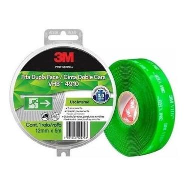 Imagem de Fita dupla face 3m/ 12 mmx5m transparente Int/Ext