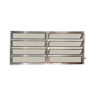 Imagem de Vitro Basculante 2 Seções Brilhante 80x120 Linha 25 Jade