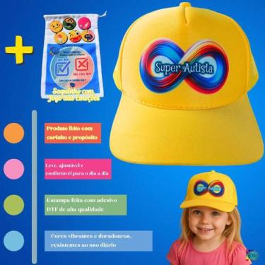 Imagem de Boné Infinity Yellow Atipicos Acompanha Jogo Das Emoções - Coleção Tea