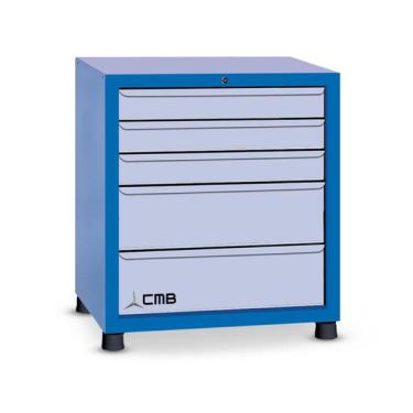 Imagem de Gaveteiro Modular Grande Com 5 Gavetas Gav805 Cmb