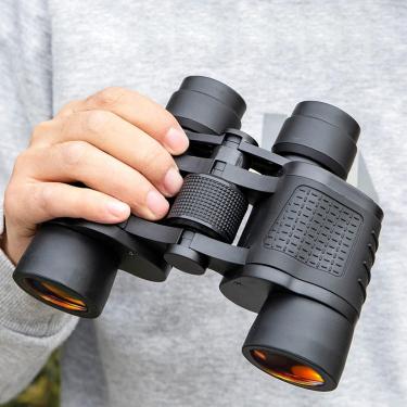 Imagem de Binóculos Poderosos, Binóculos 80x80 Longo Alcance 15000m Hd Telescópio De Alta Potência Lente De Vidro Óptico Visão Noturna De Baixa Luz Para Caça Escopo Esportivo, 90x90 Green Film