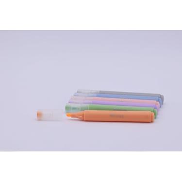 Imagem de MARCA TEXTO TRIANGULAR TOM PASTEL BLISTER C/6 CORES