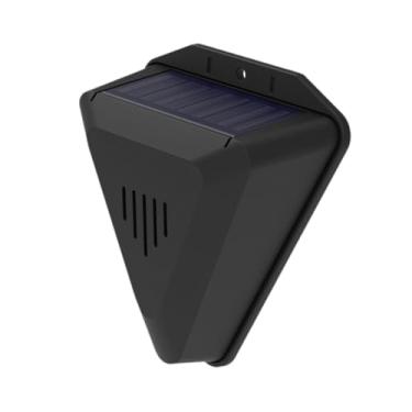 Imagem de IEUDNS Dispositivo repelente de pássaros, repelente de animais à prova de intempéries, eficaz para lagos de peixes, veados, raposas e fazendas