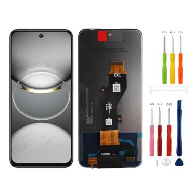 Imagem de SwarKing Substituição compatível com Tecno Spark 30 5G KL8 (Preto Sem Moldura) Tela LCD Touch Screen Digitalizador Montagem com Ferramentas de Reparo