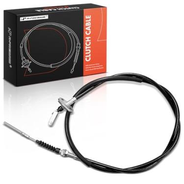 Imagem de A-Premium Cabo de embreagem de 73,438 polegadas com ajustador compatível com Suzuki Sidekick 1989-1991 e Geo Tracker 1991-1995, transmissão manual