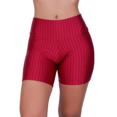 Imagem de Short Cintura Alta Academia Fitness 3D Mirela-Feminino