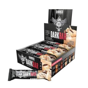 Imagem de Dark Bar Caixa 8 unidades (720g) - Sabor: Flocos c/ Chocolate Chips - 