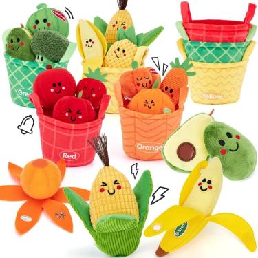 Imagem de Brinquedos sensoriais hahaland My First Fruit Vegetable 16 PCS 6-12M