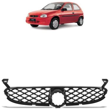 Imagem de Grade Dianteira Corsa 2000 2001 2002 2003 Preto - Automotive Imports, 