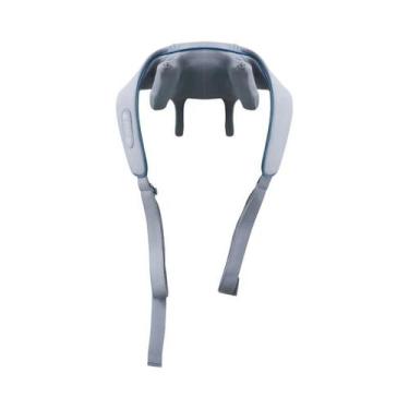 Imagem de Massageador Shiatsu Aquecido Para Pescoço, Ombros, Costas E Relaxament
