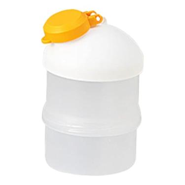 Imagem de predolo Recipiente de Proteína Dispensador de Proteína À Prova de Vazamento Recipiente Prático para Armazenamento de Alimentos para Treino Escolar Academia em, 2 Níveis de Altura