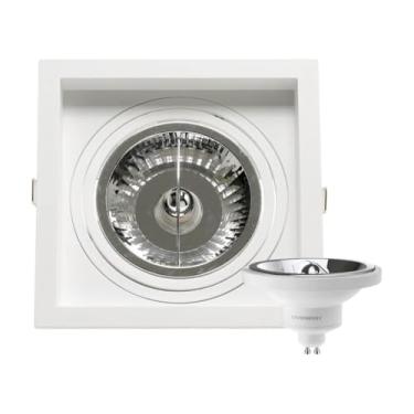 Imagem de SAVE ENERGY - Spot Embutido Recuo AR111 + Lâmpada LED 12W 4000K Save Energy