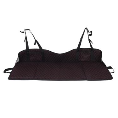 Imagem de aqxreight Extender a Cadeira Dobrável Extender a Memória de Espuma de Couro para Carros SUVs Com Alta Densidade Confortável Respirável e Rebote (BLACK)