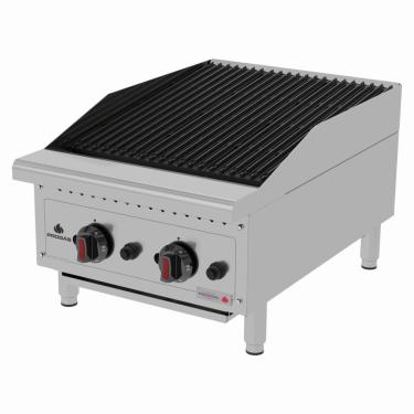 Imagem de Chapa Charbroiler Profissional Progás PRO-45 CB 46 Cm A Gás Bancada Inox P44599