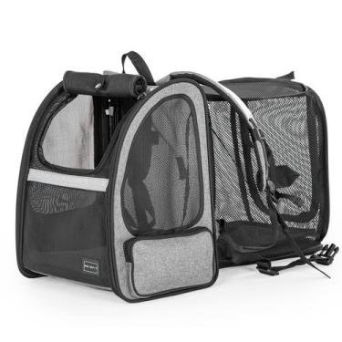 Imagem de Mochila para cães Petsfit expansível para animais de estimação com men
