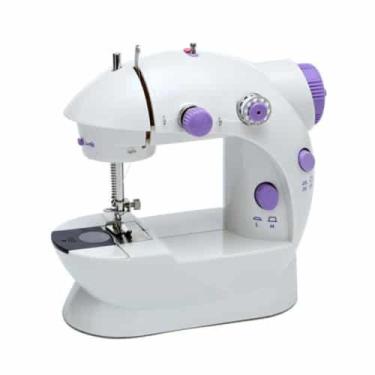 Imagem de Maquina De Costura Portatil Pedal Mini De Mesa Bivolt - Kangur, Bivolt