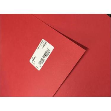 Imagem de Papel vivaldi 180g Canson vermelho escuro 50X65cm