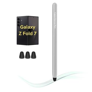 Imagem de Caneta Stylus de substituição para Galaxy Z Fold 7 5G Fold Edition Touch Pen, compatível com Samsung GalaxyZ Fold7, Z Fold 6, Fold 5 S Pen (cinza)