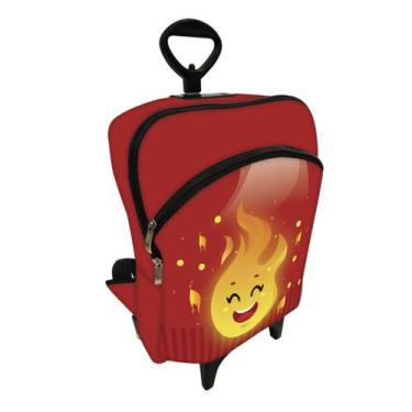 Imagem de Mochila Plus Bolsa Escolar C/ Carinho - Elemento Faísca - Criarte Pres