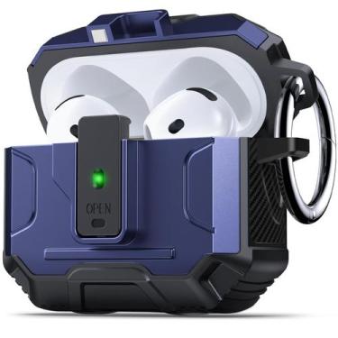 Imagem de Capa de fone de ouvido Armor para AirPods 4 com carga sem fio - DASFON