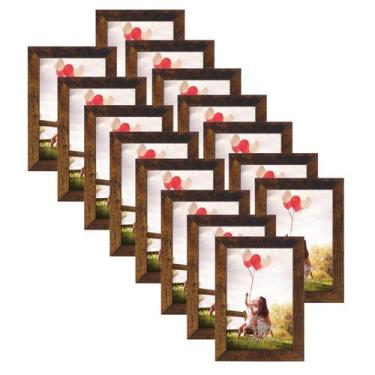 Imagem de Conjunto de porta-retratos HORLIMER Brown 4x6 (10,3x15,4 cm) Conjunto 