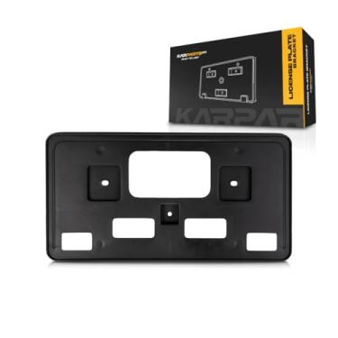 Imagem de Para Honda Civic 2016 2017 2018 Suporte de placa de licença | Dianteiro | Coupe/Sedan | Plástico | Substituição para HO1068123 | 71145TBAA00