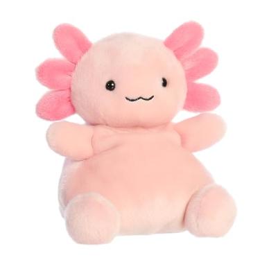 Imagem de Aurora Adorable Palm Pals™ Party Sized™ Ax Axolotl™ Bicho De Pelúcia - Colecionável Divertida Para Crianças E Adultos Colecionadores Perfeito Decoração Quartos Presentes Aniversário Rosa 8"
