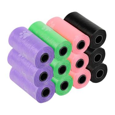 Imagem de Kit Refil Cata Caca Pet com Saquinhos Higiênicos para Fezes Coco Cães e Gatos, 16 Rolos (240 Saquinhos)