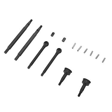 Imagem de aqxreight Rc Eixo do Eixo do Traseiro Traseiro de Aço de Aço Substituto para Trx4m /18 Rc Ratler Carro Car Rastreador de Acordo Com o Acionamento de Shaftrc Acionamento Shaftrc Ratwler Drive