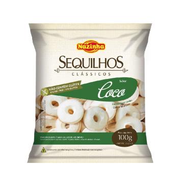 Imagem de Sequilhos Clássicos Sabor Coco Nazinha 100g