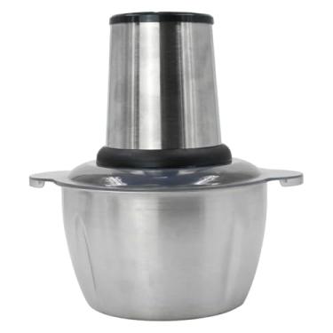 Imagem de Processador Triturador Moedor de Alimentos Carne Legumes 3 Litros Elétrico 110v ou 220v 850W Aço Inox Potente (220V)