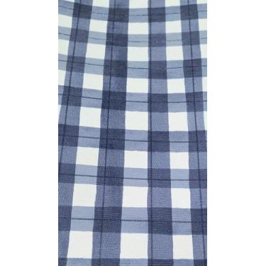 Imagem de Papel de Parede infantil Vinílico Xadrez azul revoada 4428 bobinex.