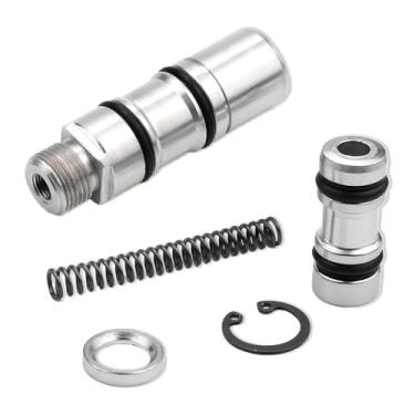 Imagem de Kit de reconstrução do cilindro mestre de freio traseiro compatível com Davidson Softail, FXRS, Dyna, Electra/Tour/Street/Road Glide, Road King, Sportster, substitui # 42382-87 DS-195059