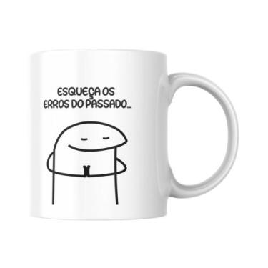 Imagem de Caneca Flork Engraçada Esqueça Os Erros Do Passado - Live!