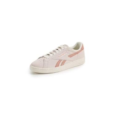 Imagem de Reebok Tênis feminino Club C Grounds UK, Cinza luxuoso/argila rosa/giz, 34