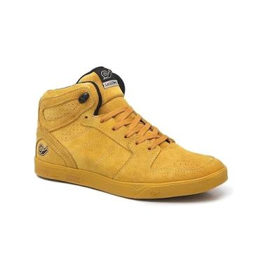 Imagem de Tênis Skate Crossfit Casual Original Cano Alto Embarcadero Il Lifestyle (Amarelo, BR, Adulto, Numérico, 38)