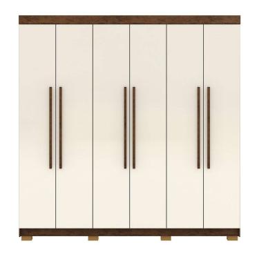 Imagem de Guarda-Roupa Alto 6 Portas 2 Gavetas Norway