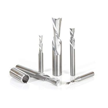 Imagem de Amana Tool - AMS-122 Coleção de fresa espiral de corte descendente de 5 peças