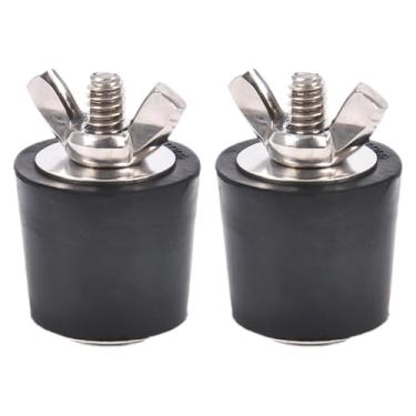 Imagem de KiBcsLic 2x tampão de proteção contra congelamento para skimmer de piscina acima do solo, acessório de proteção contra congelamento para canos de inverno, 25mm