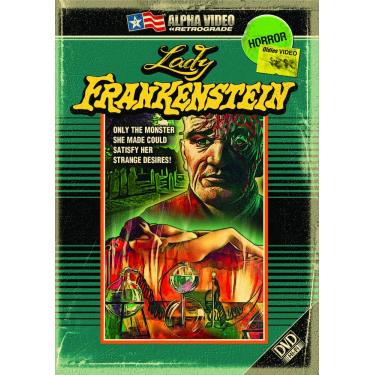 Imagem de LADY FRANKENSTEIN (RETRO COVER ART/POSTCARD)
