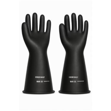 Imagem de Luva Isolante Tensão Máxima Eletricista Classe 2 = 17000v