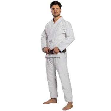 Imagem de Kimono Jiu Jitsu Adulto Ripstop Training First Branco Pretorian, A1
