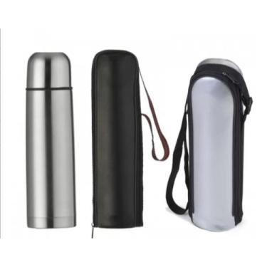 Imagem de Garrafa térmica em inox com capa - Koral 