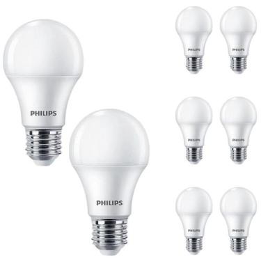 Imagem de 8 Lâmpadas Led Bulbo 9w 4000k Philips Neutro A60 806Lm
