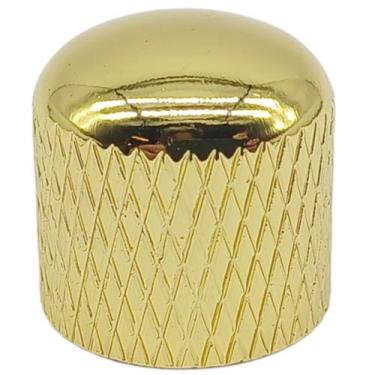 Imagem de Knob metal encaixe dourado GUITARRA BAIXO DOLPHIN
