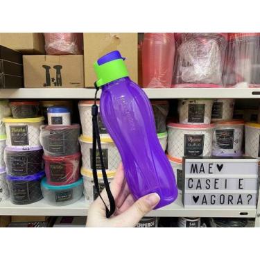 Imagem de Garrafa Eco Tupper Plus 500 ml Roxa Fluo - Tupperware
