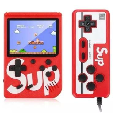 Imagem de Console Portátil Retrô Sup – 400 Jogos Clássicos Anos 80 e 90 + Controle 2 Jogadores Box Game - TYDA